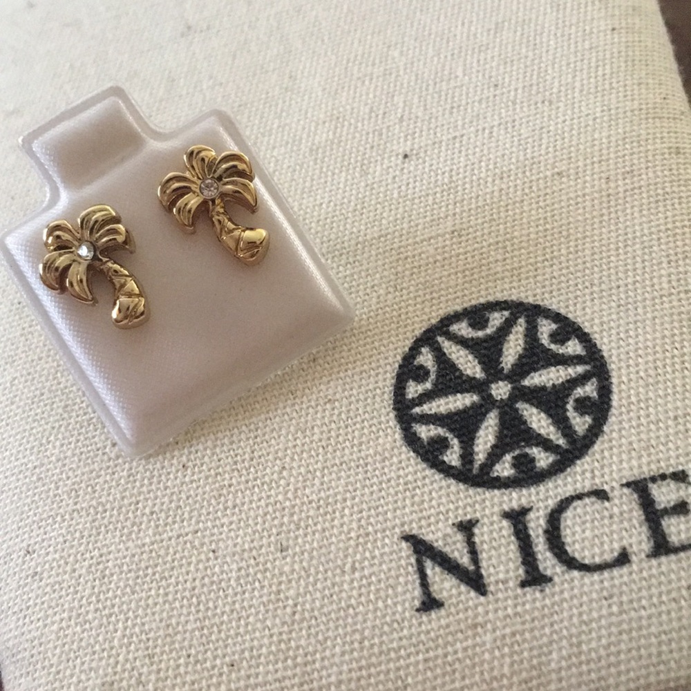Palm Tree Earrings